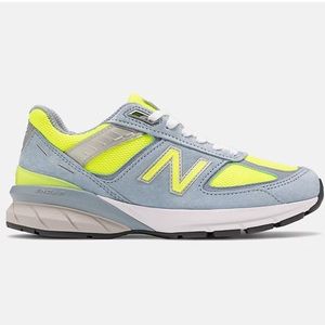 New Balance 990v5 Grey with Hi Lite